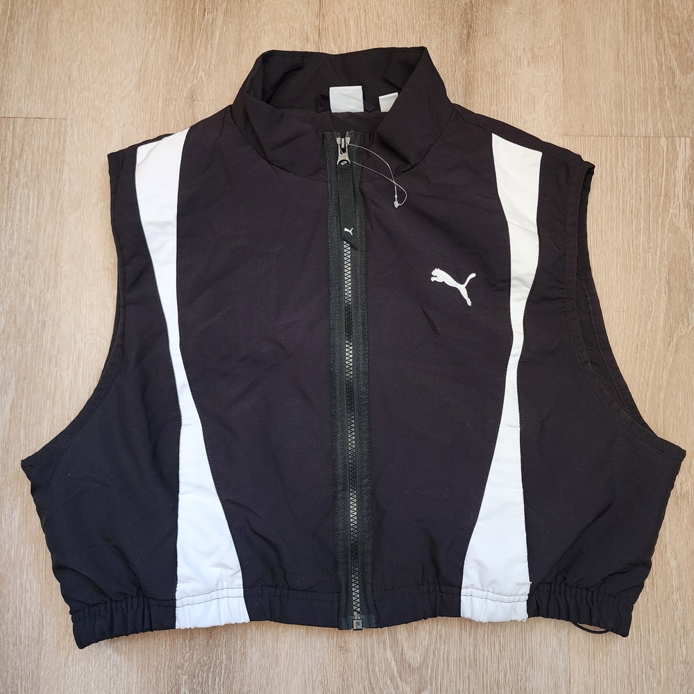 🆕 Puma Dare To Woven Vest Jacket with Zipper